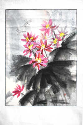 Неизвестный художник. Цветы